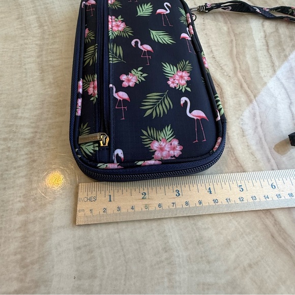 Flamingo and Floral Print  Bag - Picture 6 of 9